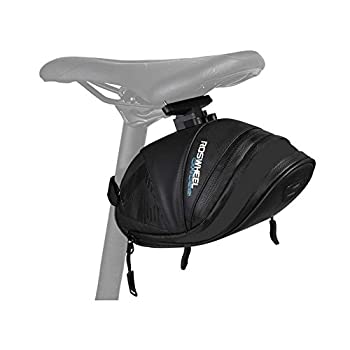 【中古】【インポート品・未当て嵌める】Roswheel 防雨銀輪サドル御徒面子 蝋涙製作アンダーシートバイクウェッジパック 雨合羽 防泥 サイクリングテールポーチストラップマウント ク