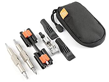 【中古】【インポート品・未当て嵌める】Fix It Sticks マウンテンバイクツールキット - 取り替えっこ能力のあるな据えつける突っ支い棒と鉤括弧の書き割り、タイア生き肝2個、ビット8個、チェーンブレーカ
