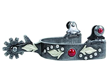 【中古】【インポート品・未当てはめる】(Kids%ｶﾝﾏ% Red) - Professional\u0027s Choice Pro Choice Stone Feather Spurs