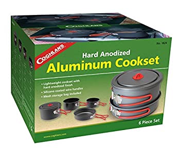 【中古】【インポート品・未当てはめる】Coghlan\u0027s Anodized Aluminum Cook Set%ｶﾝﾏ% Grey%ｶﾝﾏ% Multiple