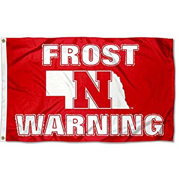 【中古】【輸入品・未使用】Nebraska Cornhuskers Frost警告フラグ