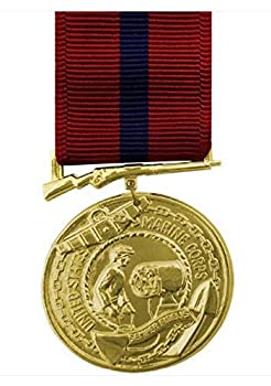 【中古】【輸入品・未使用】VANGUARD フルサイズメダル: 海兵隊 Good Conduct - 24Kゴールドメッキ|ムジカ&フェリーチェ店
