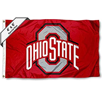 【中古】【輸入品・未使用】OSU Buckeyes 1.2mx1.8m Flag｜ムジカ＆フェリーチェ店
