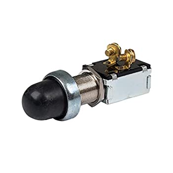 【中古】【輸入品・未使用】BEP 2ポジション SPST モイスチャーシールオフ/(オン) プッシュボタンスイッチ