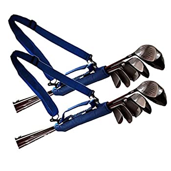 【中古】【輸入品・未使用】(1 Pack%ｶﾝﾏ% Blue) - Golf Club Bag Mini for Men Women Kids%ｶﾝﾏ% Lightweight Driving Range Carrier Course Training Case