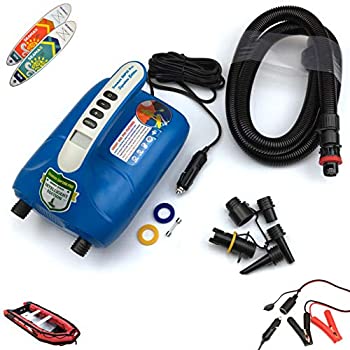 【中古】【輸入品・未使用】Seamax SUP20D 20PSI ダブルステージ 電動エアポンプ 空気注入式 SUP ボート用 インテリジェントファームウェア 温度センサー内蔵 電圧保護