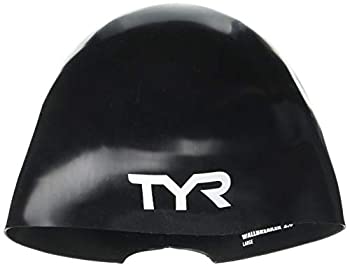 【中古】【インポート品・未当て嵌める】TYR Wall Breaker 2.0ドームキャップ水泳ぎ備品、黒いこと、大