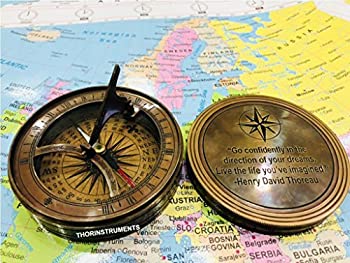【中古】【輸入品・未使用】THORINSTRUMENTS (デバイス付き) 夢の指揮に自信を持っておきましょう 18世紀日時計コンパス|ムジカ&フェリーチェ店