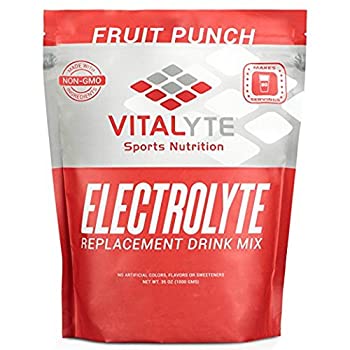 【中古】【輸入品・未使用】Vitalyte Electrolyte Powder Sports ビタリテ電解質パウダースポーツドリンクミックス フルーツポンチフレーバー1000g [並行輸入品]