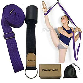 【中古】【輸入品・未使用】(pink) - Price Xes Adjustable Leg Stretcher Lengthen Ballet Stretch Band - Easy Instal on Door Flexibility Stretching Leg Strap Great C