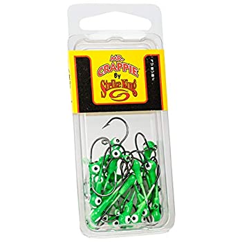 【中古】【輸入品・未使用】Strike King Mr。Crappieジグヘッド25パック 1/16 oz