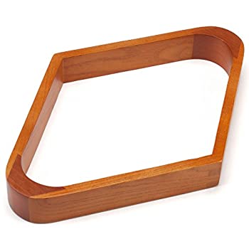 【中古】【輸入品・未使用】(9 Ball Diamond) - GSE Games & Sports Expert 2-Tone Solid Wood Billiard 8-Ball Triangle & 9-Ball Diamond Pool Ball Racks