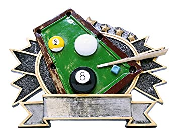 【中古】【インポート品・未当て嵌める】Decade Awards 6.75?%ﾀﾞﾌﾞﾙｸｫｰﾃ% LGビリヤード/スウィミングプール主題メロディ一皿