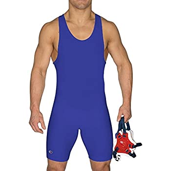【中古】【輸入品・未使用】(X-Large) - Cliff Keen Relentless Wrestling Singlet ROYAL BLUE L7943J