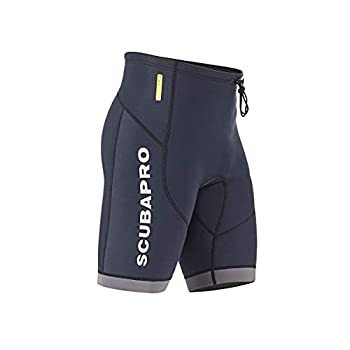 【中古】【インポート品・未当てはめる】Scubapro メンズ Everflex 1.5 さる股引き、黒いこと、M
