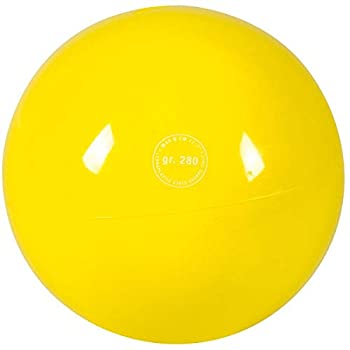 【中古】【インポート品・未当て嵌める】Gymnic Ritmic 280 柔軟体操どんぶり鉢 One Size 黄み スポーツ・アウトドア-その他
