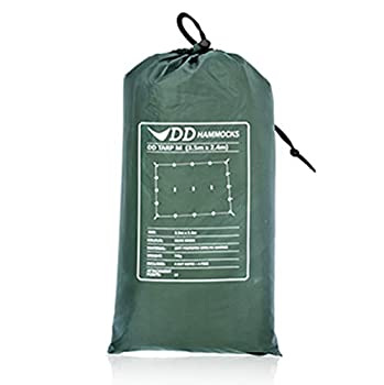 【中古】【輸入品・未使用】DDハンモック DDタープ DD Tarp M 3.5m x 2.4m パック軽量化 ハンモックのシェルターに最適なタープ (Olive green) [並行輸入品]