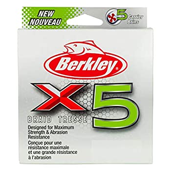 【中古】【輸入品・未使用】Berkley X5 Lo-Vis グリーン 編組釣り糸 330ヤード 65ポンド 低視認性 グリーン 15,107円