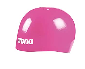 【中古】【インポート品・未当て嵌める】arena Moulded Pro II スイムキャップ フクシア