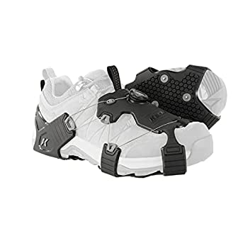 【中古】【輸入品・未使用】Korkers アイスウォーカー ブラック/グレー タクションクリート OA9100BKGY S/M ブラック