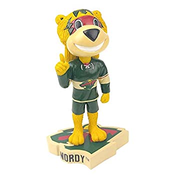 【中古】【インポート品・未当てはめる】KOLLECTICO Minnesota Wild NORDY Mascot BOBBLEHEAD