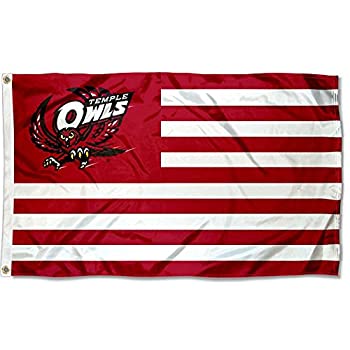 【中古】【輸入品・未使用】Temple Owls 星条旗 国旗