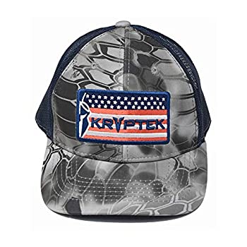 【中古】【インポート品・未当て嵌める】Kryptek アメリカンウォリアー 偽装狩猟かぶり笠 One Size 青碧
