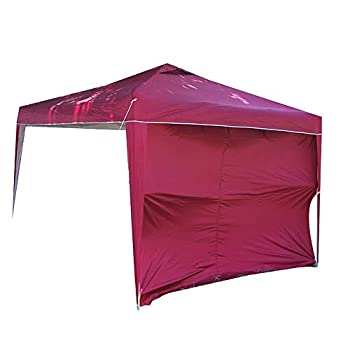 【中古】【輸入品・未使用】雑貨の国のアリス タープテント 3m×3m ワンタッチテント BIGテント BBQ キャンプ アウトドア用品 イベント 日よけテント (ad046ワインレッド) [ 17,102円