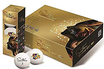 最安値に挑戦 Saintnine Extreme Soft Gold セイントナイン ゴルフボール 4ピース ウレタンカバー Mental Mates Usa直輸入品 ホワイト Fucoa Cl