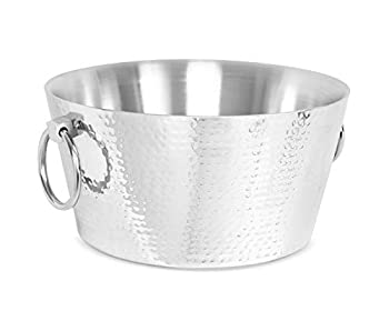 【中古】【輸入品・未使用】BirdRock Home Hammered ステンレス製メタルドリンククーラー 11002 141［並行輸入］