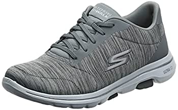 【中古】【輸入品・未使用】Skechers レディース Go Walk 5-True スニーカー%ｶﾝﾏ% グレー%ｶﾝﾏ% 10