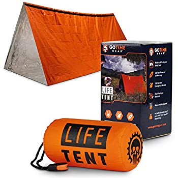 【中古】【輸入品・未使用】Go Time Gear LIfe Tent 緊急用 サバイバルシェルター 軽量 コンパクト 常時携帯推奨