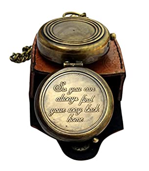【中古】【インポート品・未当て嵌める】MAH %ﾀﾞﾌﾞﾙｸｫｰﾃ%So You Can Always Find Your Way Back Home%ﾀﾞﾌﾞﾙｸｫｰﾃ% キャンプコンパス 差し上げ物羅針儀目じるし クリスマス用 C-3274