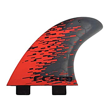 【中古】【輸入品・未使用】FCS エフシーエス フィン FCS PC-3 RED SMOKE TRI RETAIL FIN PC03-143-00-R RDSMK SMALL｜ムジカ＆フェリーチェ店