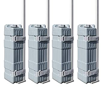 【中古】【輸入品・未使用】Eurmax Universal Upgraded Water Weight Feet Leg Weights for Pop Up Canopy (Set of 4) [並行輸入品]