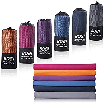 【中古】【輸入品・未使用】BOGI Microfiber Travel Sports Towel-(XL:72''x32''+16''x16'')-Dry Fast Soft Lightweight Absorbent&Ultra Compact-for Camping Gym Beach Ba 10,478円