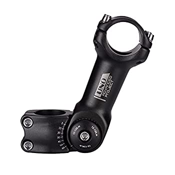 【中古】【輸入品・未使用】25.4 調節可能なステム 110mm 0~60度 UNO 31.8mm MTB 調節可能ハンドルバーステム ほとんどのマウンテンバイクロードバイク用 (1インチのハンド｜ムジカ＆フェリーチェ店 13,973円