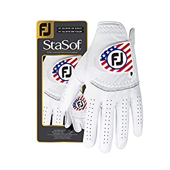 【中古】【輸入品・未使用】FootJoy StaSoft フラッグ ゴルフグローブ Cadet X-Large