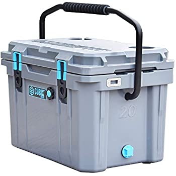 【中古】【インポート品・未当てはめる】Cubixアイスチェストと空調設備| 20クォートグレーライフタイム回転させる作り上げる内燃機関空調設備| 携帯型で捉え所の無い| 難民キャンプ、旅する、釣り、砂浜、パ