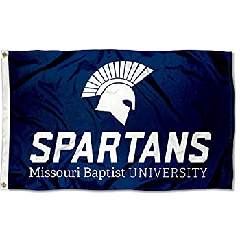 【中古】【輸入品・未使用】College Flags and Banners Co. ミズーリバプティストスパルタンズフラッグ