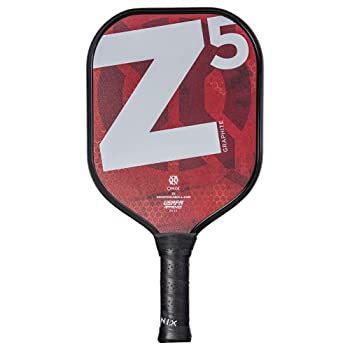 【中古】【輸入品・未使用】Onix Graphite Z5 グラファイト カーボンファイバー ピックルボールパドル クッション快適グリップ付き
