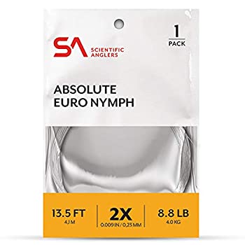 【中古】【輸入品・未使用】Scientific Anglers Absolute Euro ニンフリーダー (2X)｜ムジカ＆フェリーチェ店
