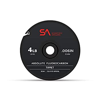 【中古】【インポート品・未当て嵌める】SA Absolute フルオロカーボンティペット 30m 6重量ポンド