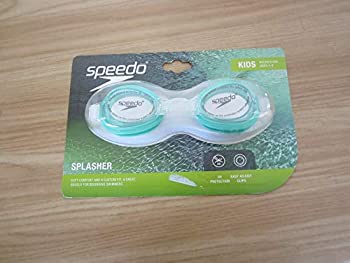 【中古】【輸入品・未使用】Speedo 子供用スプラッシャーゴーグル アクアカラー