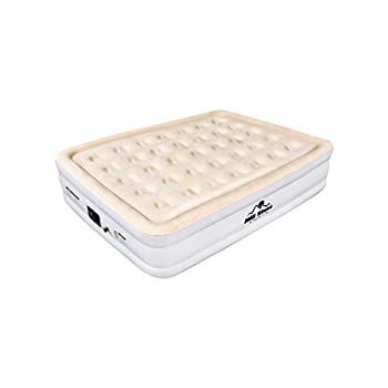 【中古】【輸入品・未使用】雑貨の国のアリス エアーベッド シングル 電動 普段使い 自動 簡易 エアベッド 厚さ41cm エアーマット ポンプ内蔵 エアマット (ベージュ) [並行