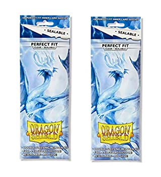 【中古】【インポート品・未当て嵌める】Dragon Shield 100判定基準大きさ 文句なし相応う 読みやすい 再密封能力のあるな捩り 2 Packs