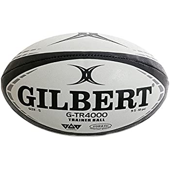【中古】【インポート品・未当て嵌める】Gilbert ギルバート ラグビーボール 4号 G-TR 4000 初等学校 高学年 黒 [並行輸入品]