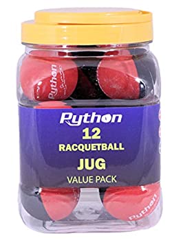 【中古】【インポート品・未当て嵌める】Python RG マルチ色つや 櫂どんぶり鉢 (ありがた味容器に並べる ? 12ボールジャグ/ラケットボールレジェンドルーベンゴンザレスとき勧める)