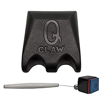 【中古】【インポート品・未当て嵌める】FCI ビリヤード Q Claw 2 プールキューホルダー ホワイトスティックポケットチョーカー 黒いこと