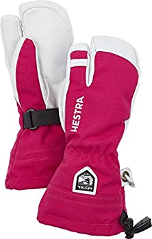 【中古】【インポート品・未当てはめる】Hestra Army Leather Heli Jr 3本指地球儀 US 大いさ: 3